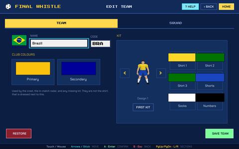 Final Whistle screenshot
